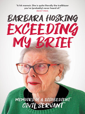 cover image of Exceeding My Brief